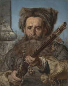 Jan Matejko, Portret Ostafiego Daszkiewicza. Muzeum Śląskie w Katowicach