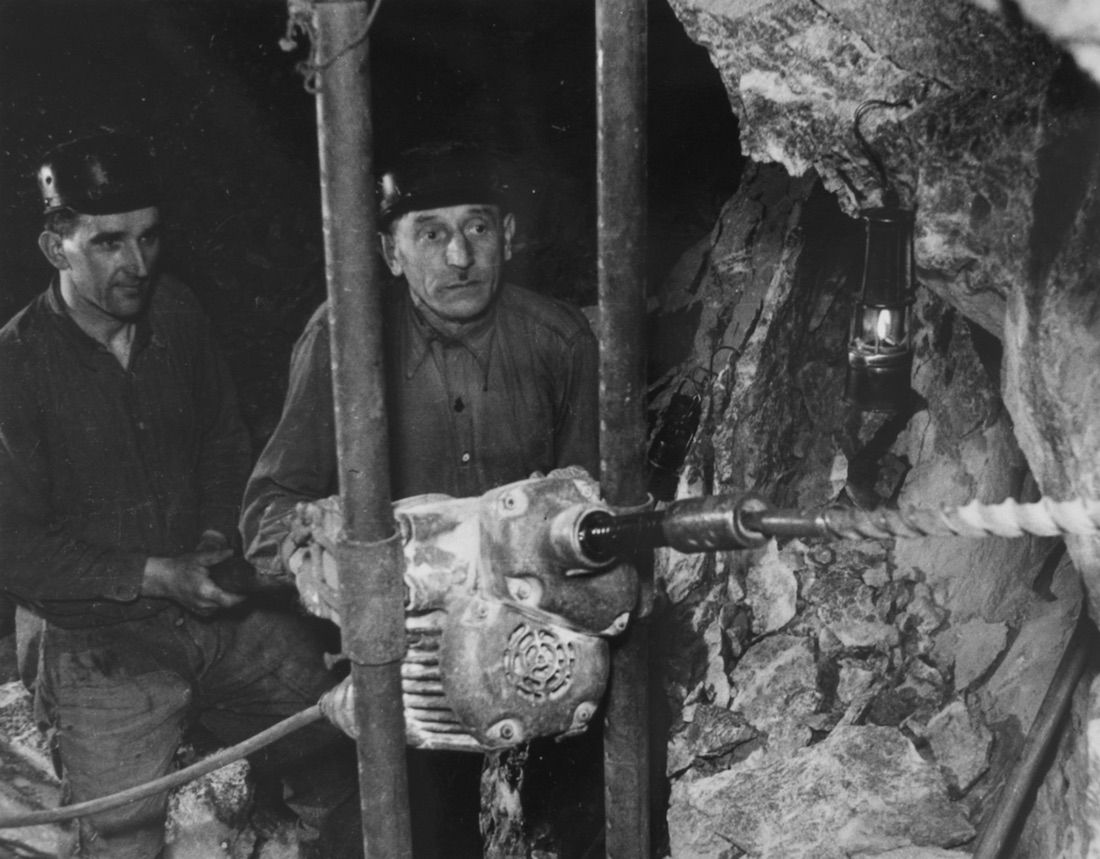 Salt Mine in Bochnia, 1937-43, photo Władysław Gargul